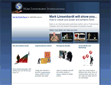 Tablet Screenshot of marklinsenbardt.com